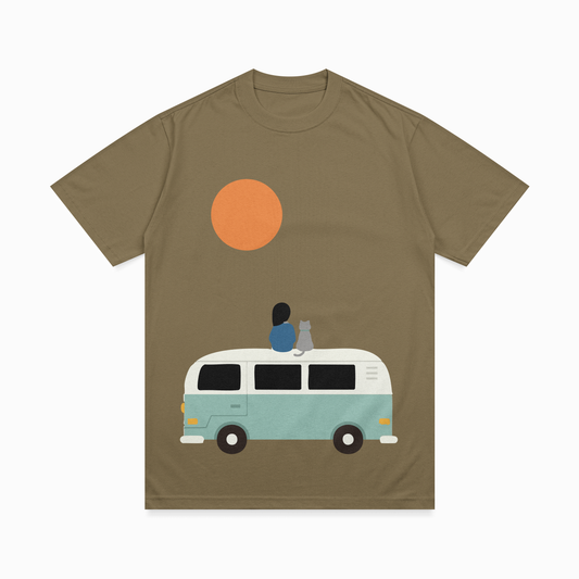 Van and Sunset T-shirt