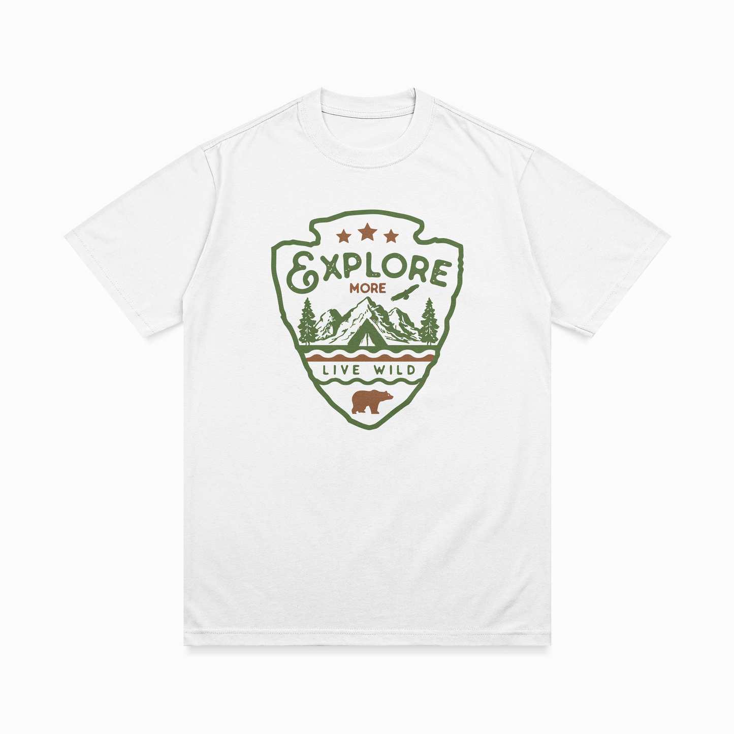 Explore more, live wild T-shirt