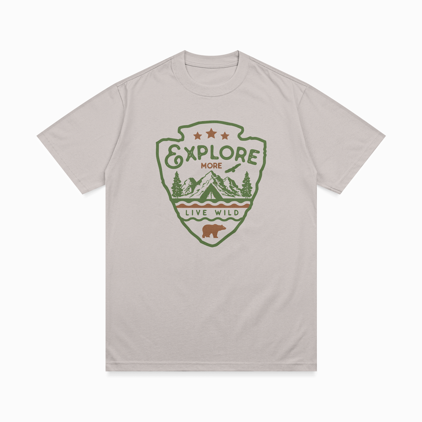 Explore more, live wild T-shirt