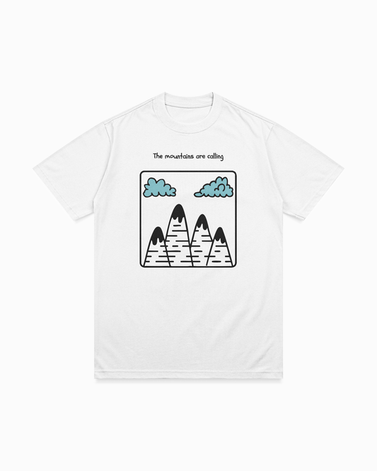 The Mountains are calling T-shirt