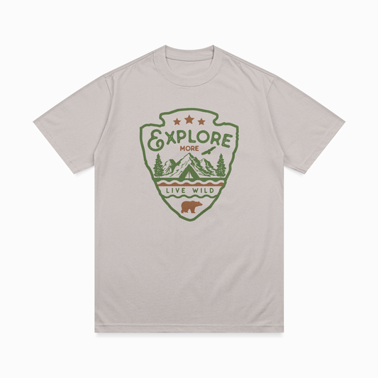 Explore more, live wild T-shirt